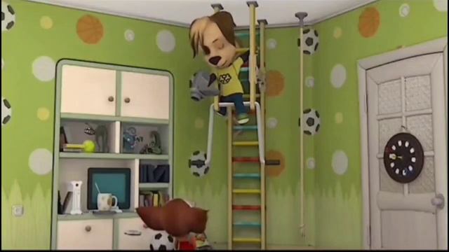 дружок из Барбоскинов смеётся