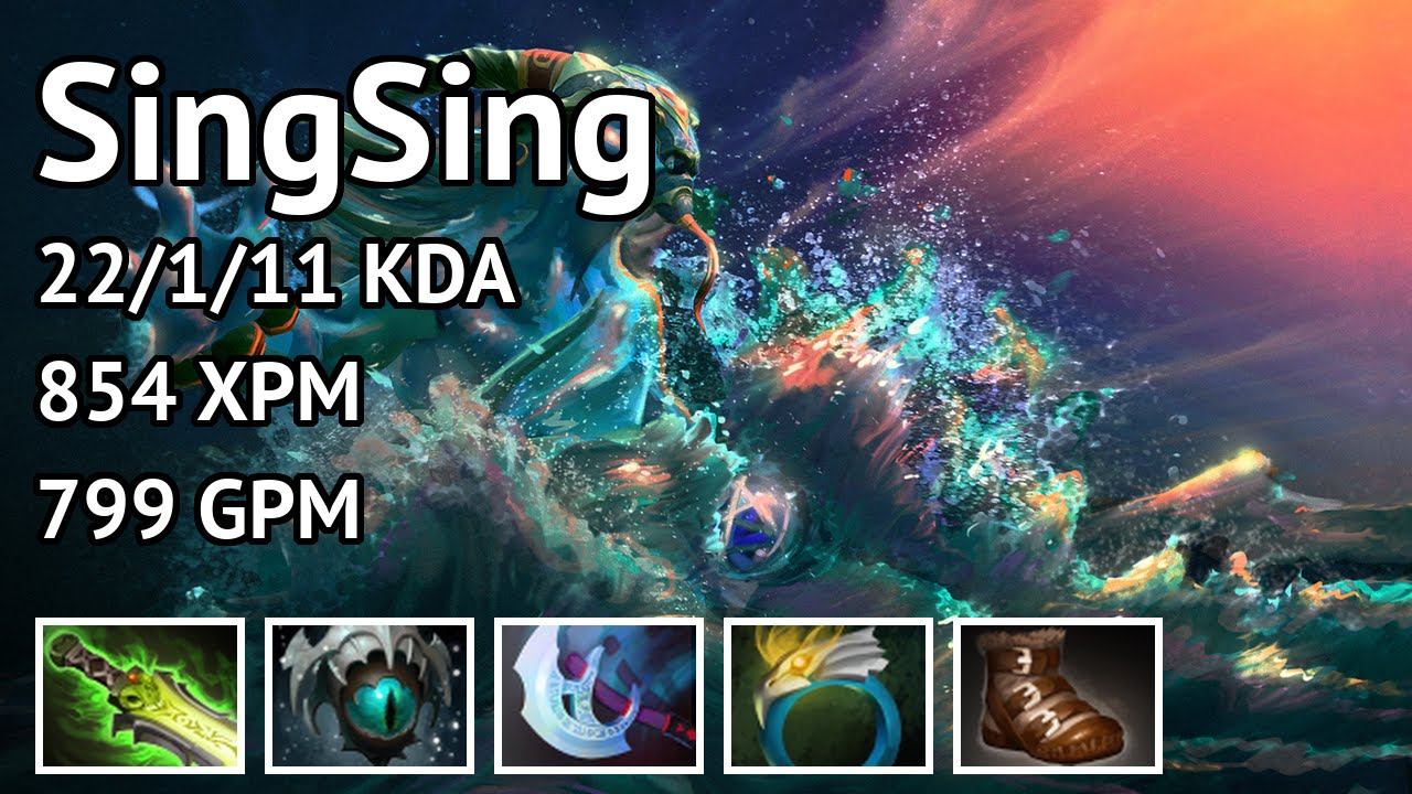 Dota 2 SingSing - Morphling highlights - Game 2919753741 смотреть онлайн