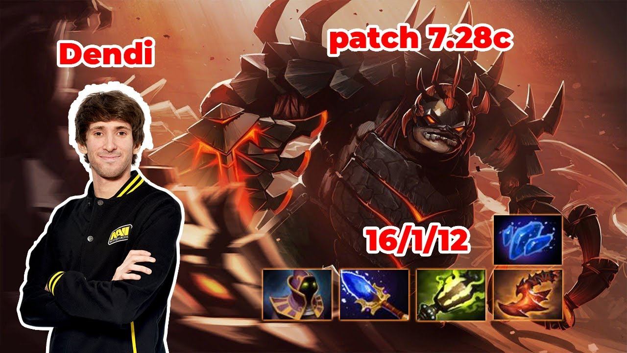 dendi pudge Carry - DOTA 2 7.28c - MMR rank - Dota2 Gameplay [Learn To PRO dota2] смотреть онлайн