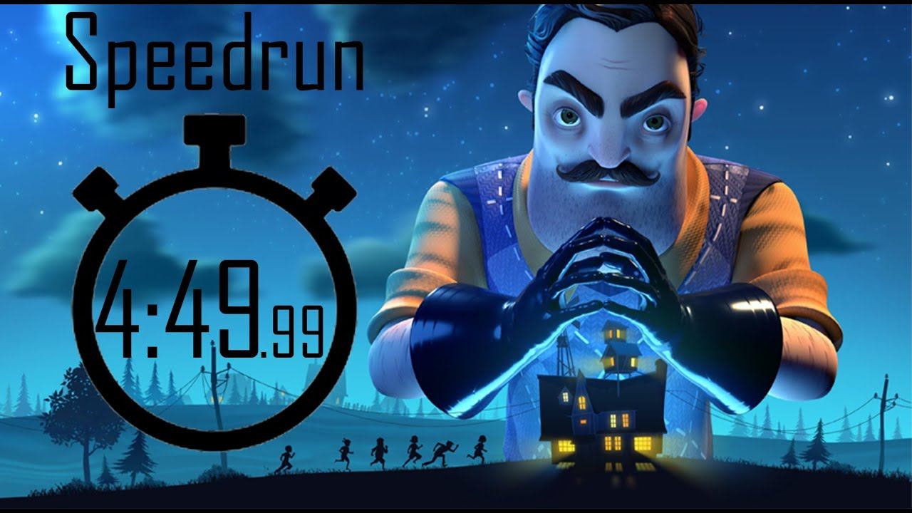 Hello Neighbor 2 4:49 SPEEDRUN Any% смотреть онлайн