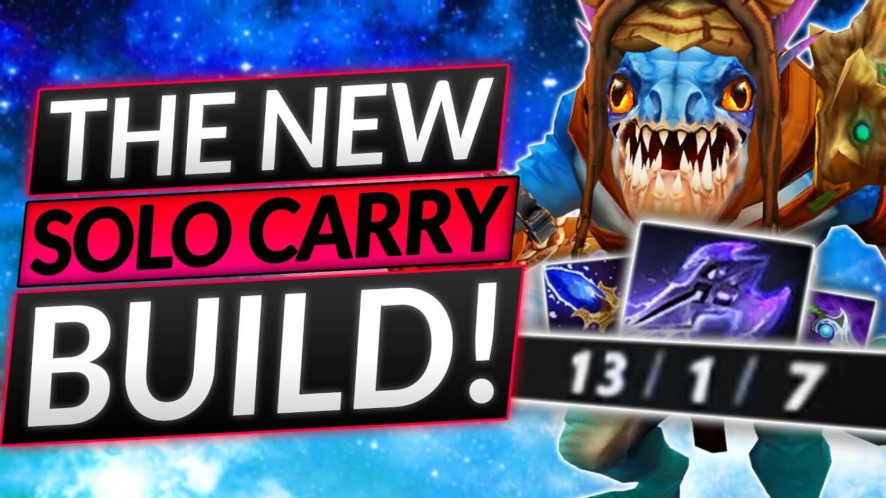 NEW CARRY BUILD that RANK 1 SLARK is ABUSING for FREE MMR - Carry Tips - Dota 2 Guide смотреть онлайн