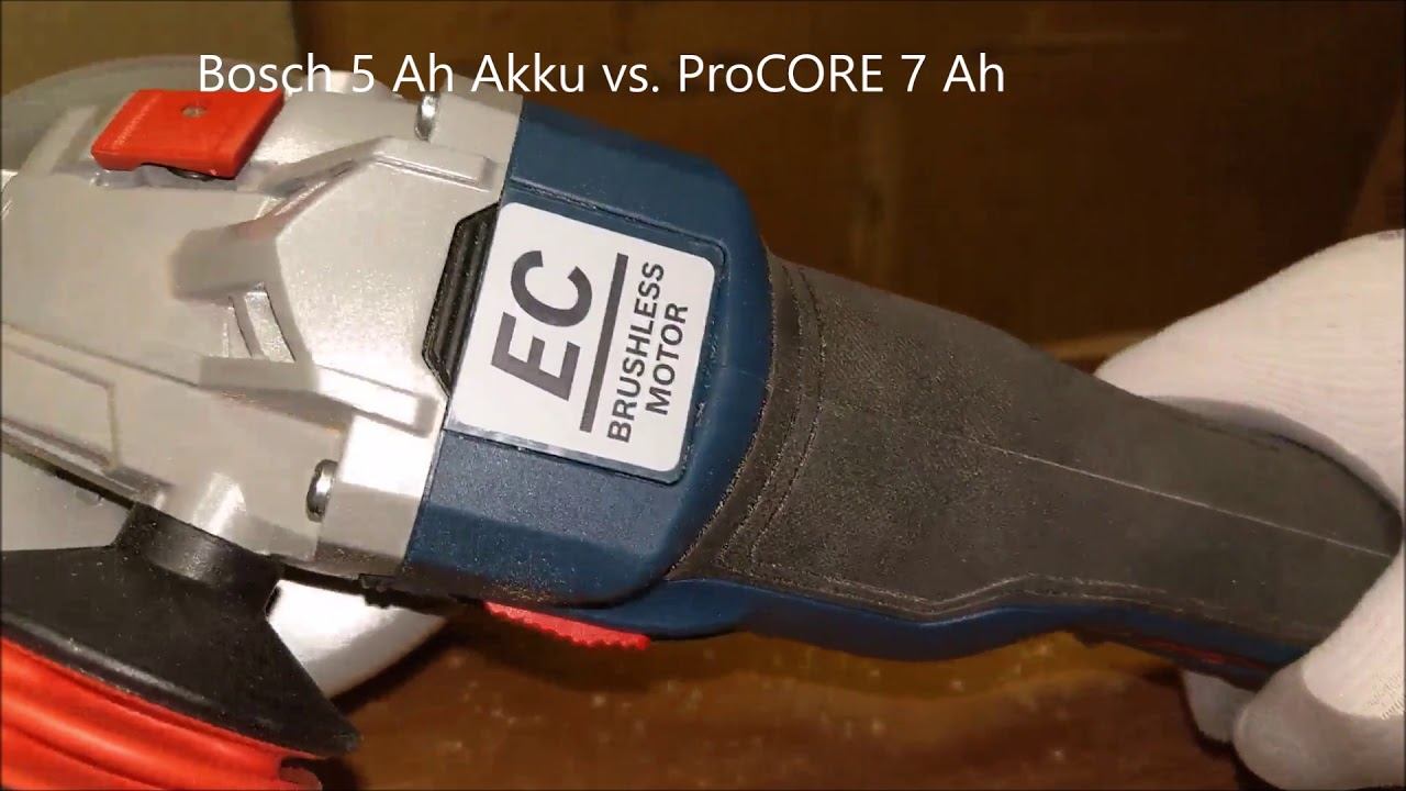 Bosch 5 Ah Akku vs. ProCORE 7 Ah Akku смотреть онлайн