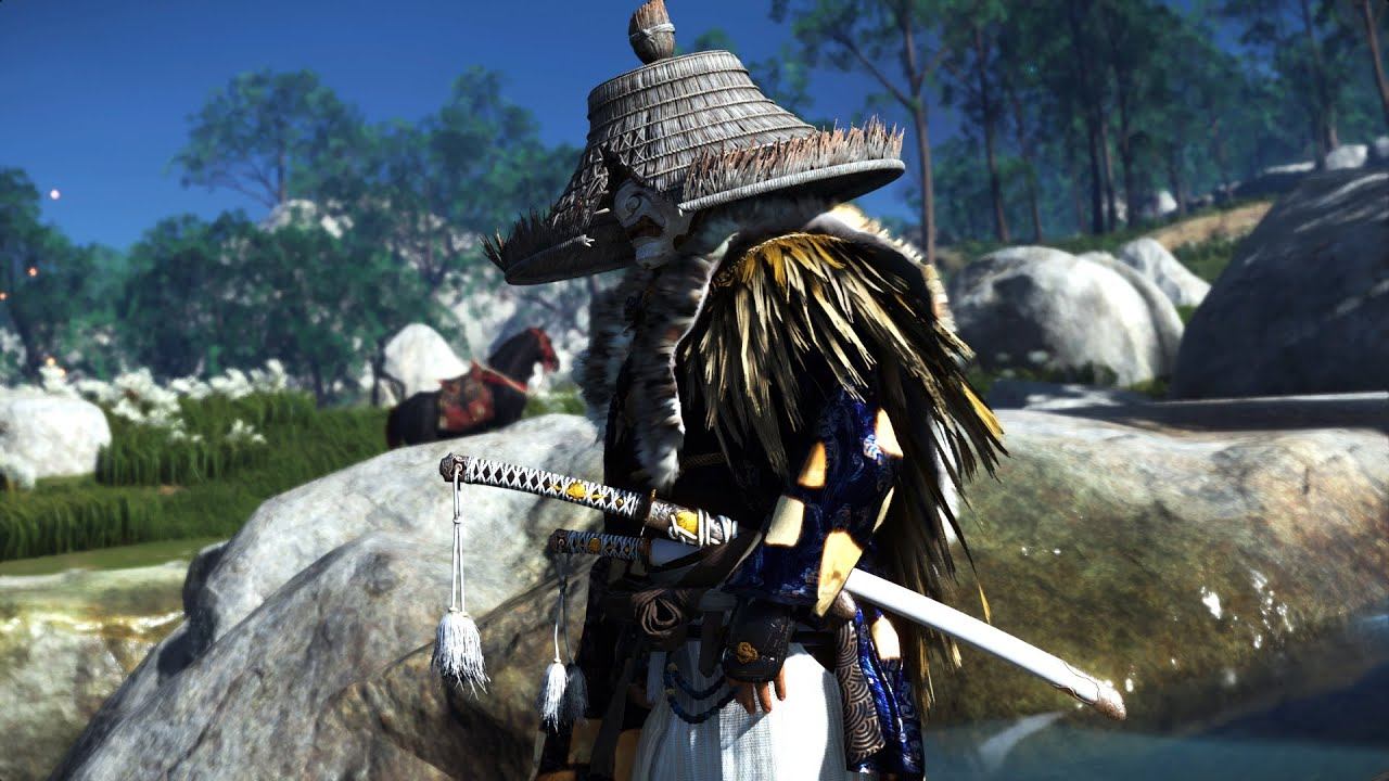 Ghost of Tsushima - Straw Hat Swordsman - Action & Stealth Kills - PS5 Gameplay смотреть онлайн