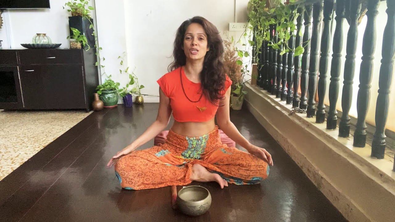 44. Chakra healing meditation ! Happy International Yoga day | heal the mind & body | VIDYA MALAVAD смотреть онлайн