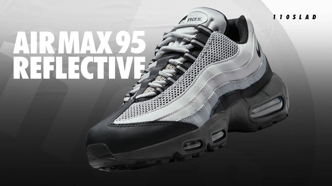 Nike Air Max 95 Black & Grey Reflective Safari DV5581-001 (Detailed Look) смотреть онлайн