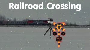 Железнодорожный переезд Мультфильм для детей №18 Railroad Crossing Animation