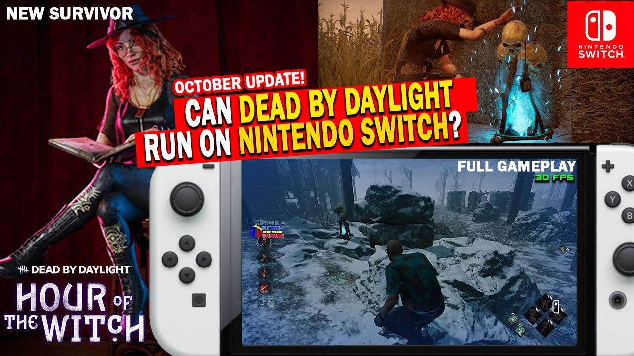DBD NEW UPDATE! Dead by Daylight Still running on Nintendo Switch? Plus New Survivor! FULL GAMEPLAY смотреть онлайн