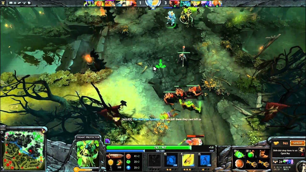 Dota 2: Episode 9: Treant Protector and Enigma смотреть онлайн