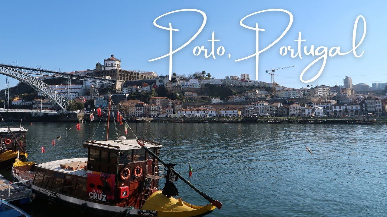 Porto, Portugal Travel VLOG | Day Trip from Lisbon! смотреть онлайн