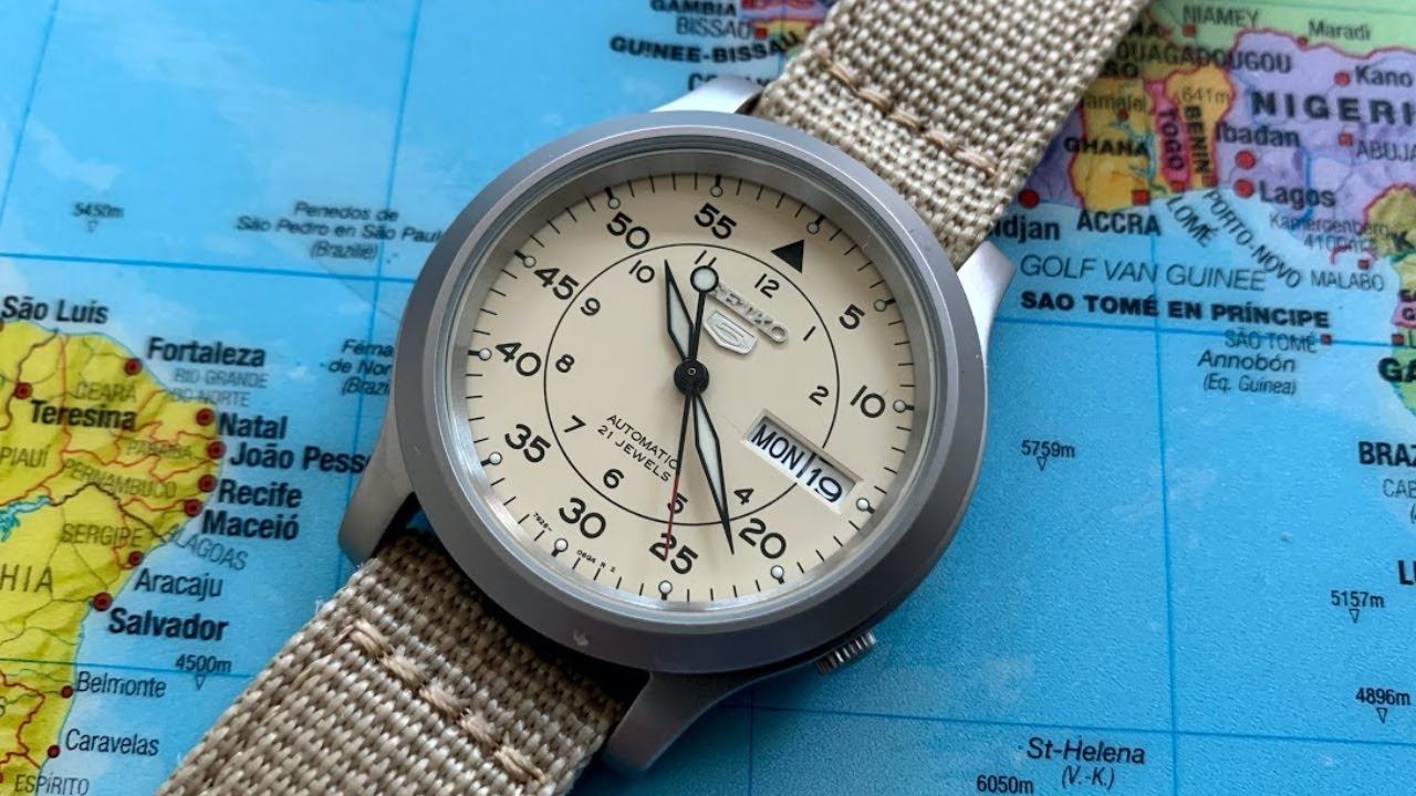 SEIKO 5 SNK803: A Wonderful & Affordable Small Size Field Watch With Automatic Movement | Unboxing смотреть онлайн