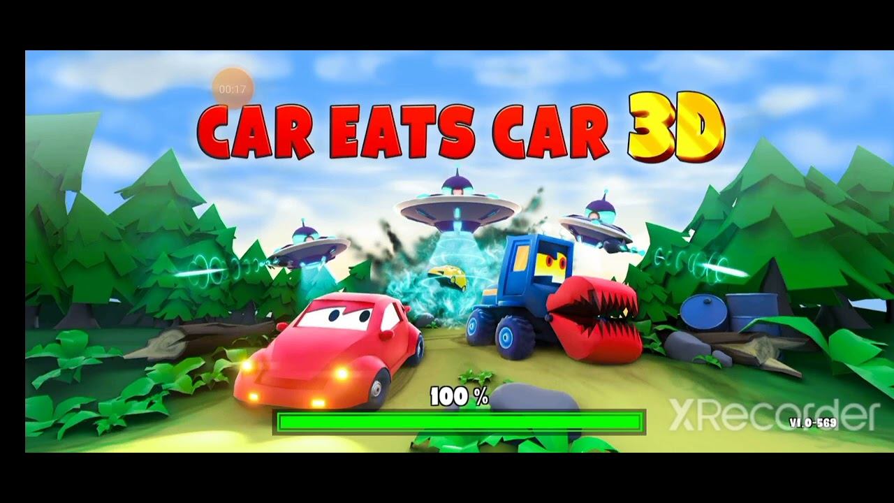 CarEatsCar 3D Играем в самую лаганую игру на планете и за ней. Сражение с ИНОПЛАНИТЯНИНОМИ! смотреть онлайн