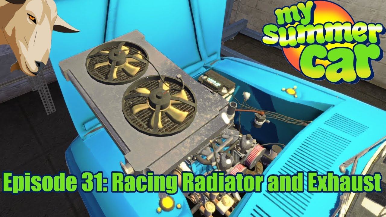 My Summer Car | Episode 31 | Racing Radiator and Exhaust смотреть онлайн