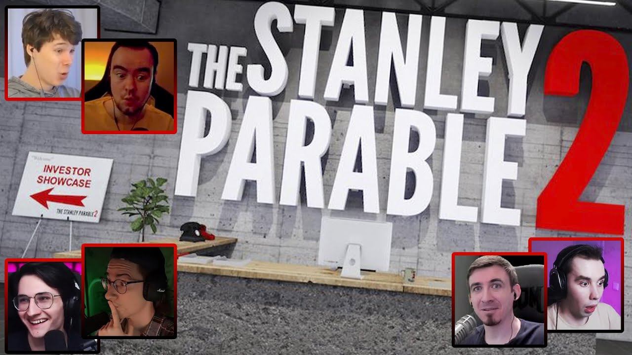 Реакция Летсплейщиков на Анонс The Stanley Parable 2 в The Stanley Parable Ultra Deluxe смотреть онлайн