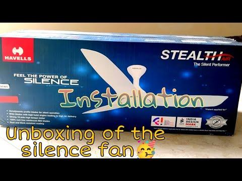 how to unboxing of Havells silent fan, stealth air fan #silentfan #antirustfan #washablefanblades смотреть онлайн