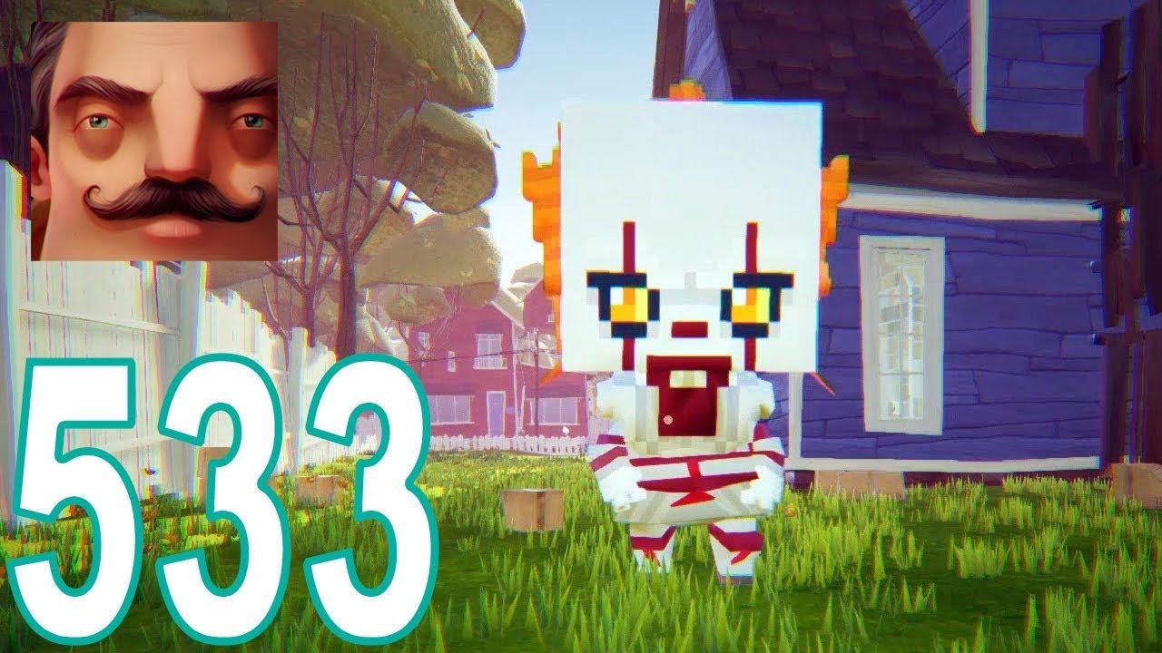 Hello Neighbor - Minecraft Pennywise Act 1 Gameplay Walkthrough Part 533 смотреть онлайн