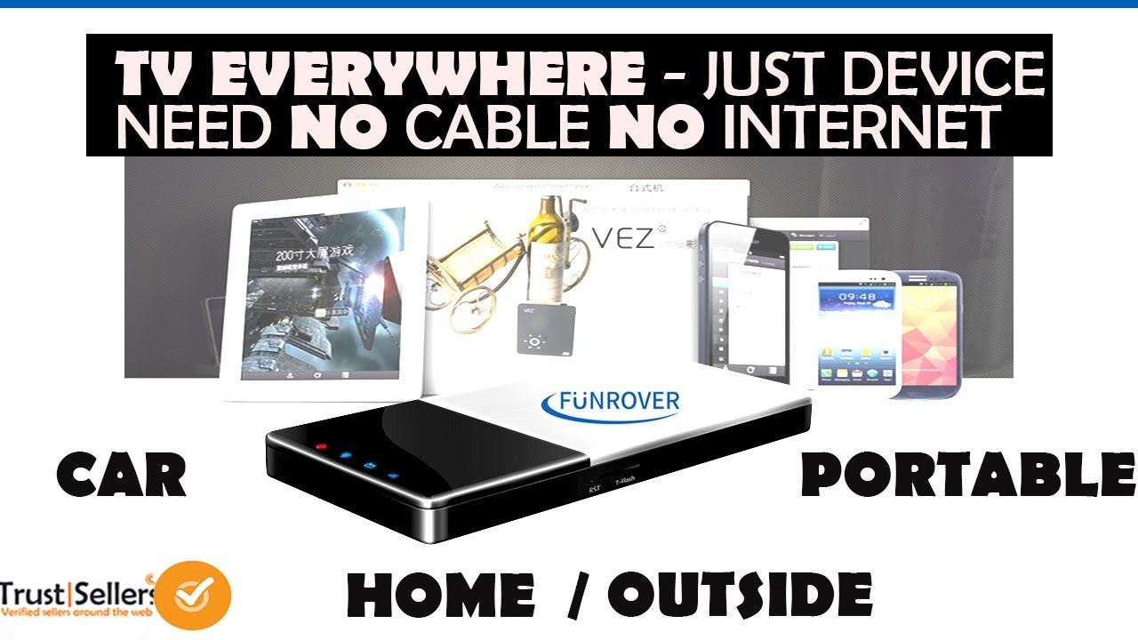 FUNROVER - Portable and Home TV Box - Car/Outside Aliexpress смотреть онлайн