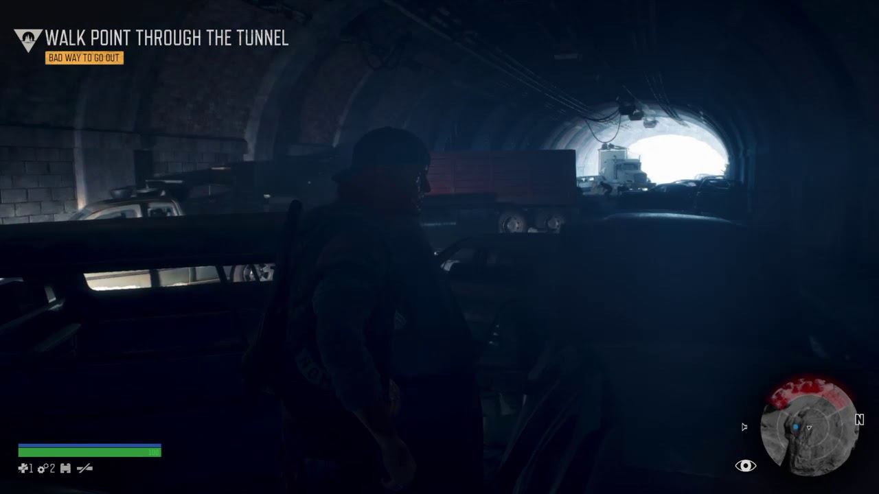 DAYS GONE Stuck in a tunnel смотреть онлайн