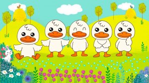 Five Little Ducks Song  | Kids Songs and Nursery Rhymes