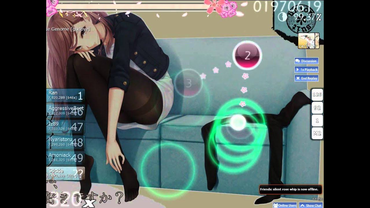 Tsunamaru - Orange Genome [gudbye] +DT +HD Rank #7 смотреть онлайн