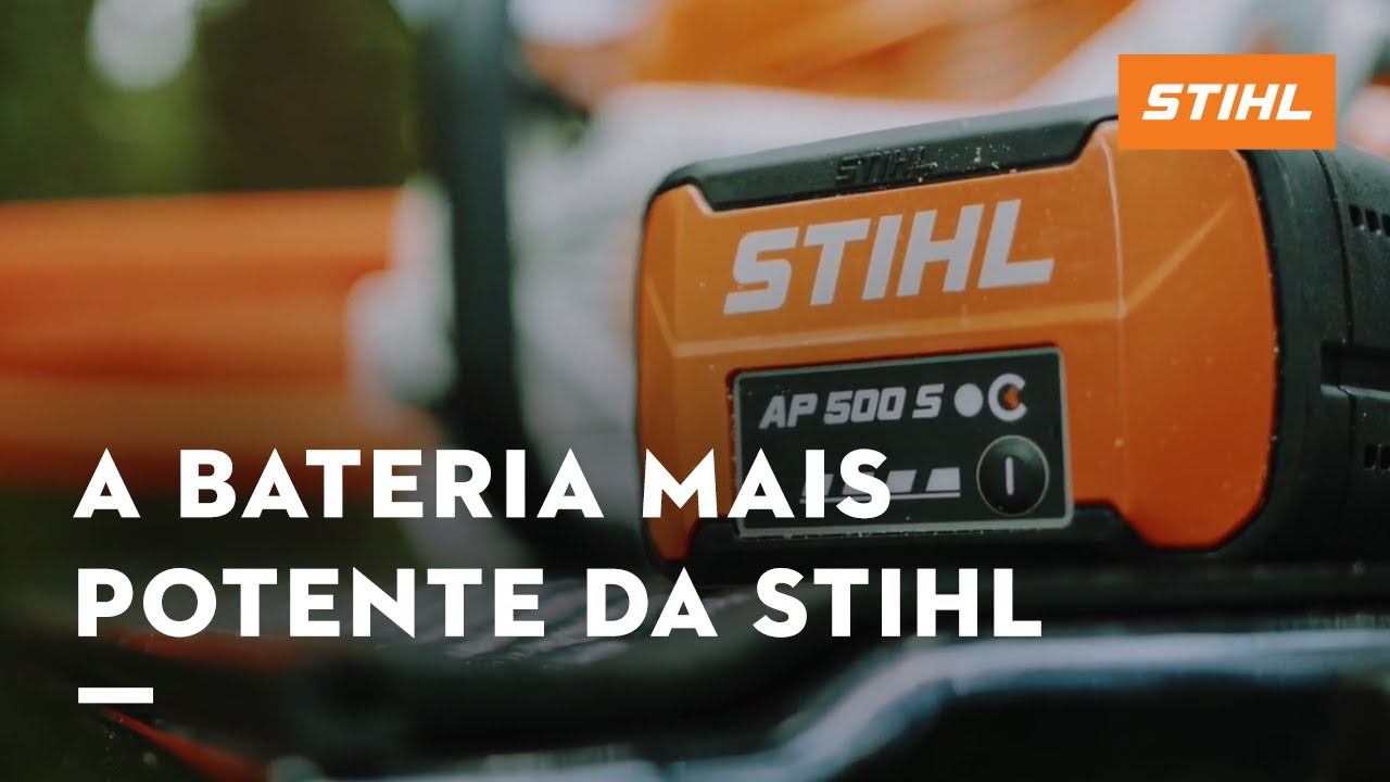 NOVA BATERIA AP 500 S | Por que escolher STIHL? смотреть онлайн