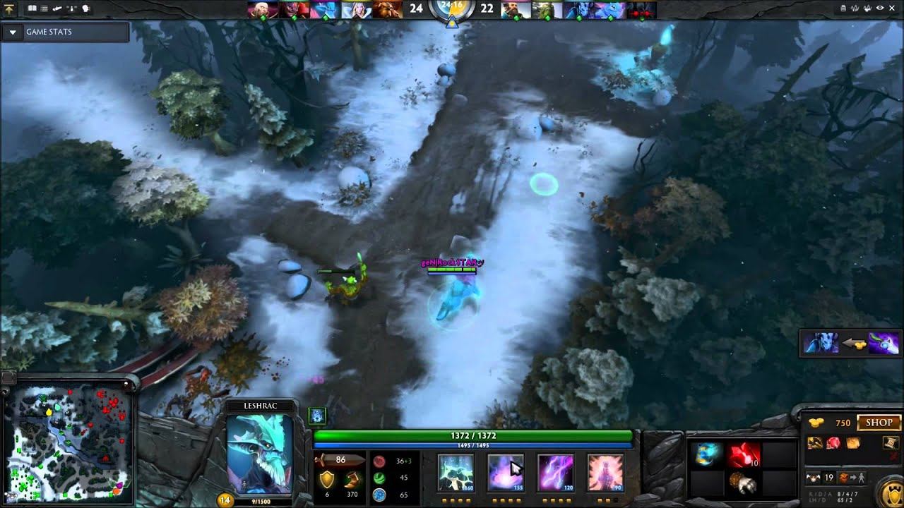 How to Rek with a Leshrac In dota 2 смотреть онлайн