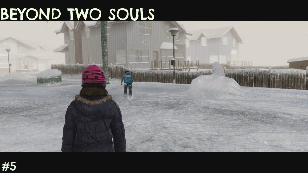 BEYOND:TWO SOULS WALKTHROUGH GAMEPLAY-SNOW DAY GONE WRONG-5 смотреть онлайн