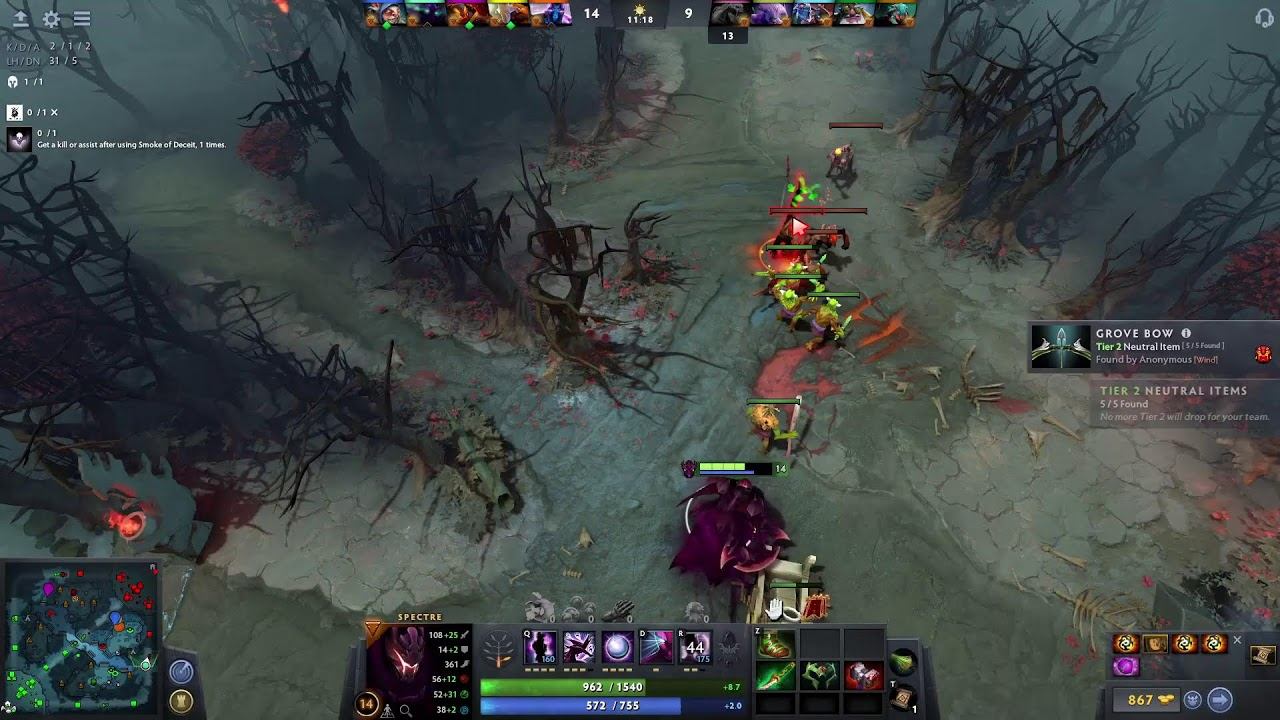 Dota 2 - All Heroes 7 - 094 - Spectre смотреть онлайн
