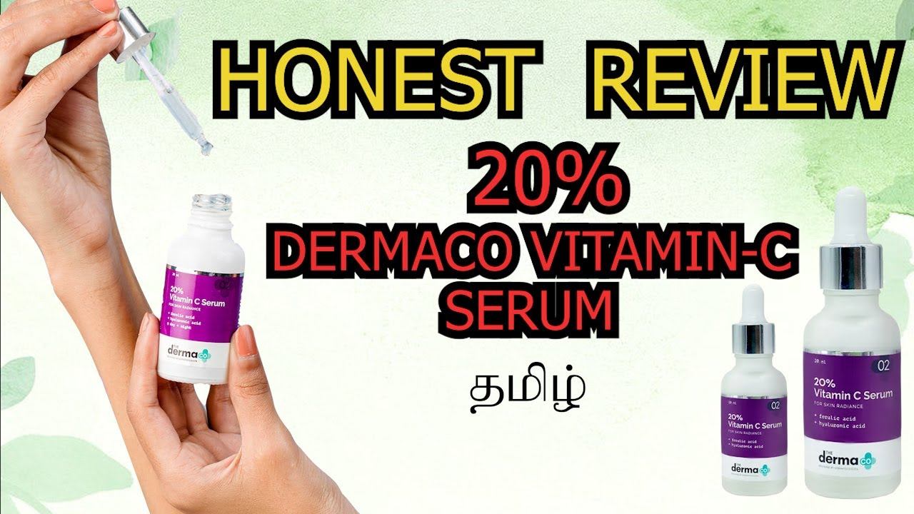 The Derma Co 20% Vitamin C Serum derma co vit c serum derma co vitamin c serum review tamil#dermaco смотреть онлайн