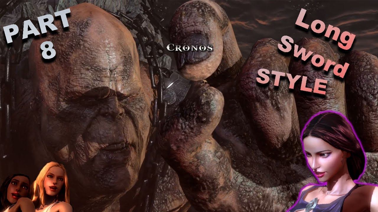 Cronos and Aphrodite Couldn't Contain Kratos Long Sword | God of War 3 Remastered Part 8 смотреть онлайн
