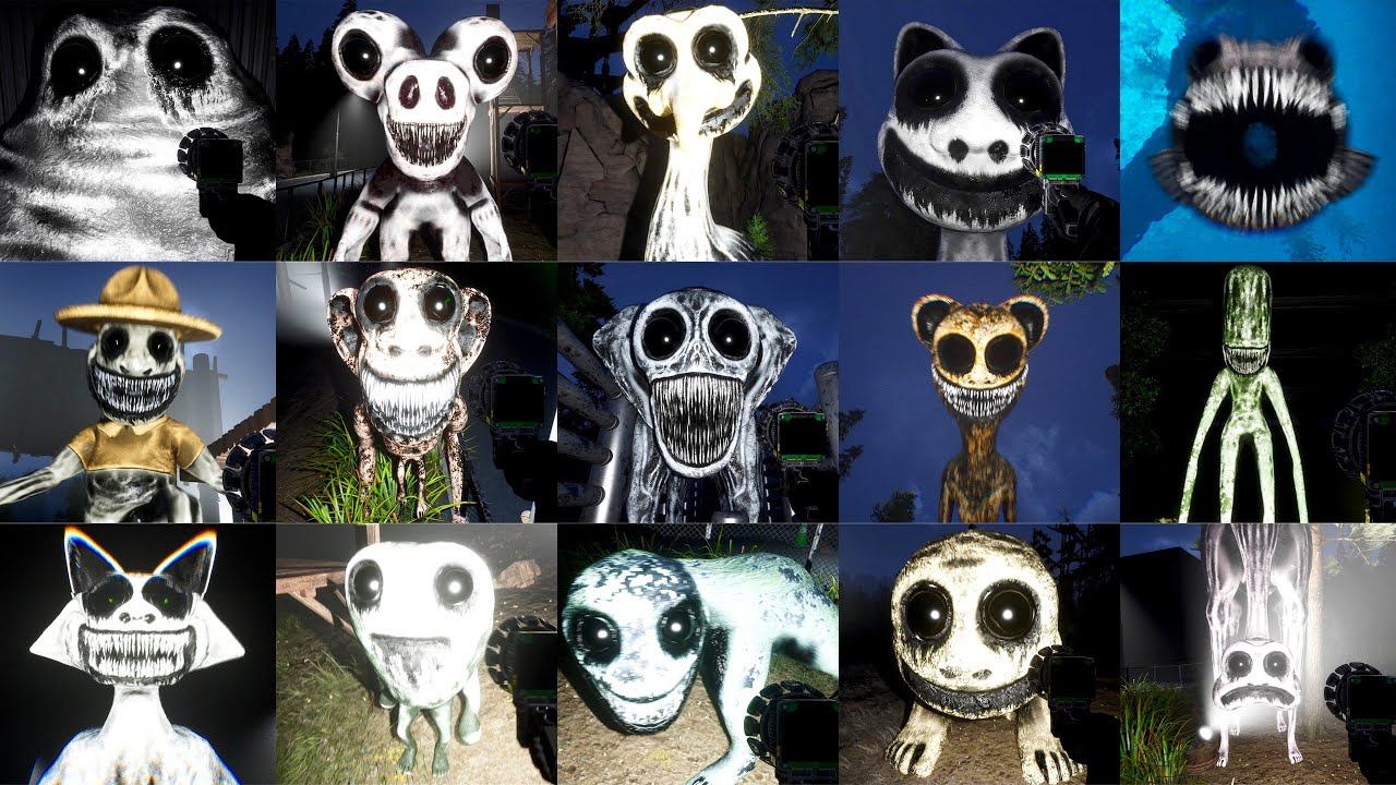 ZOONOMALY ALL Monsters + Jumpscares смотреть онлайн