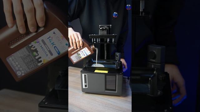 Фотополимерная смола LIDER-3D #shorts #3dпечать #3dпринтер #фотополимер #смола смотреть онлайн