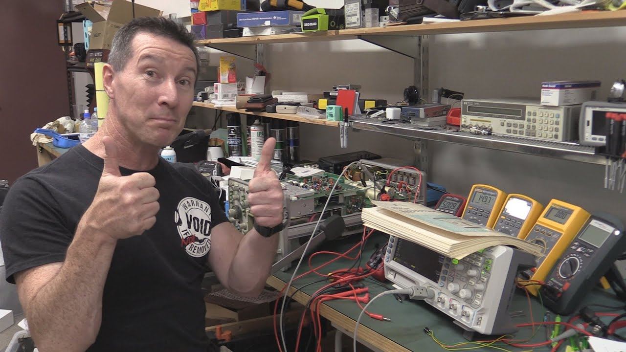 EEVblog #804 - HP1740A Oscilloscope Repair - Part 2 смотреть онлайн