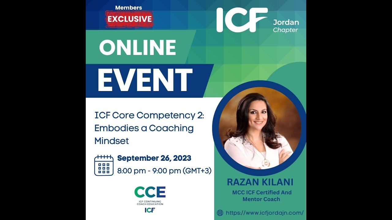 ICF Core Competency 2: Embodies a Coaching Mindset by MCC and Mentor Coach Razan Kilani. смотреть онлайн