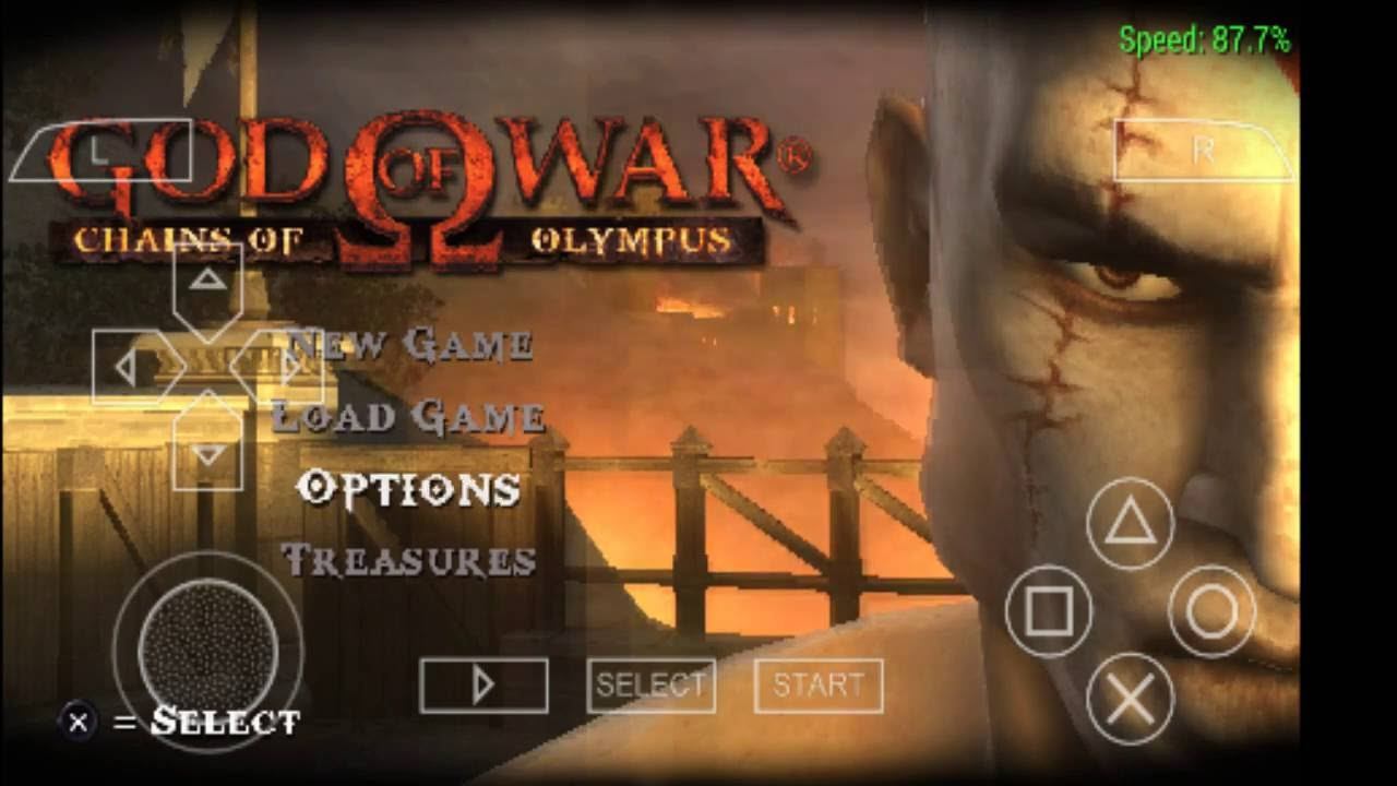 PPSSPP [God Of War Chains Of Olympus] Android смотреть онлайн