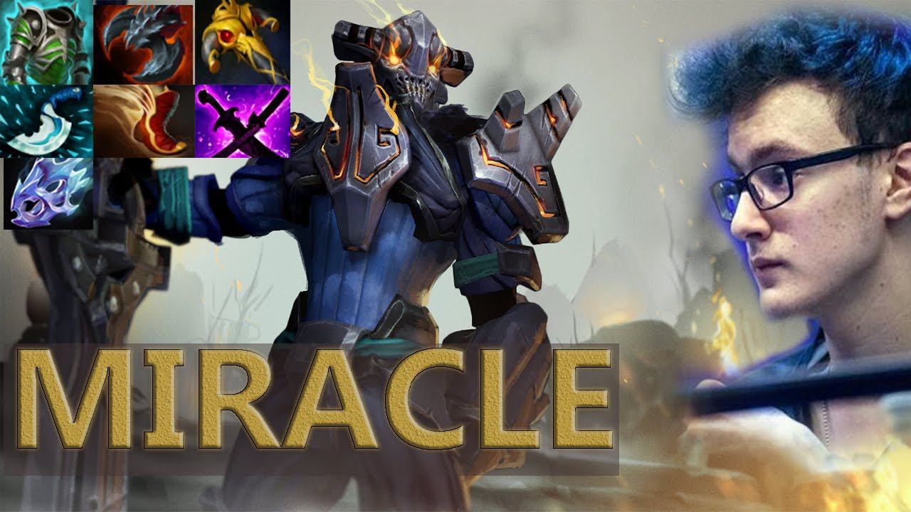 MIRACLE - Dota 2 - Sven - 8320 MMR смотреть онлайн
