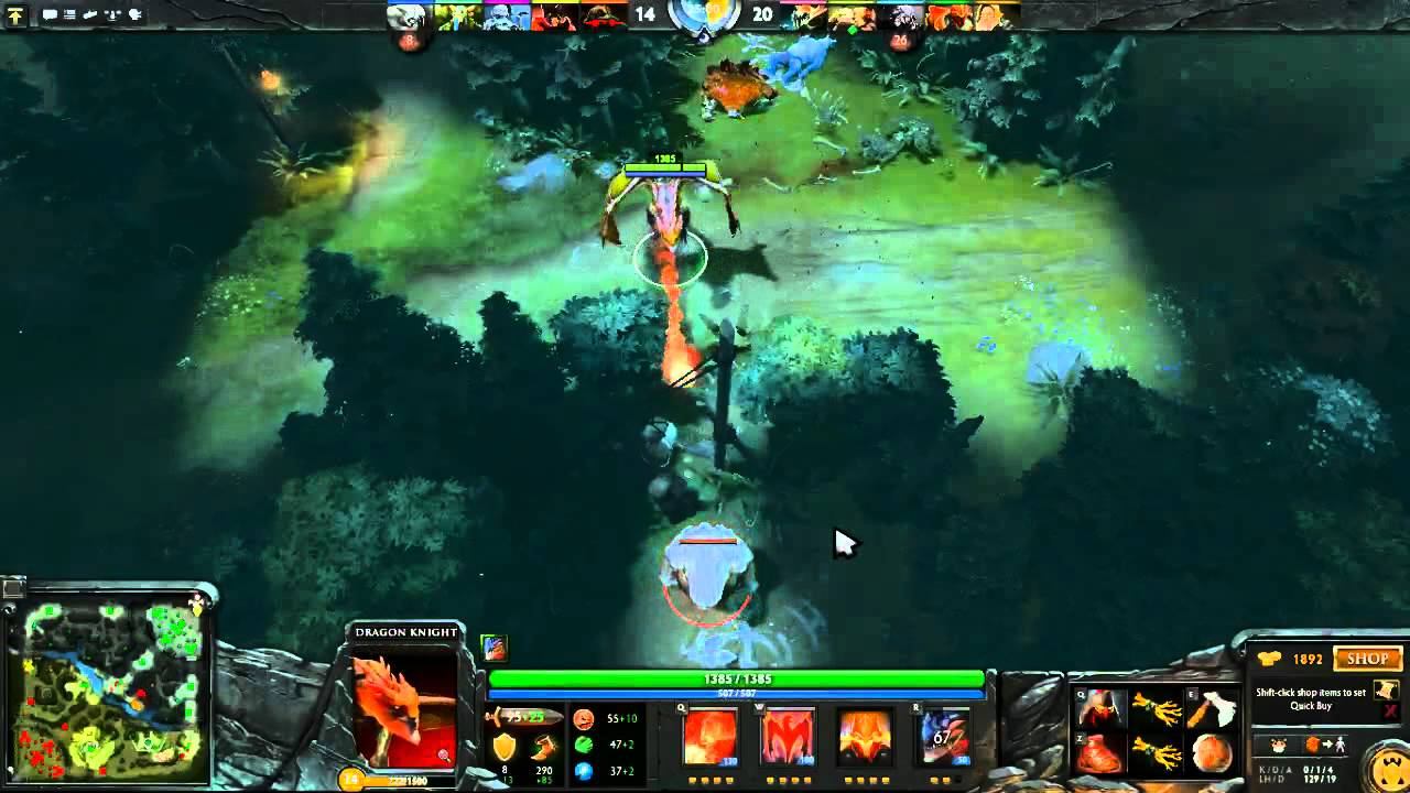 Dota 2 - Dragon Knight Gameplay by Mythical смотреть онлайн