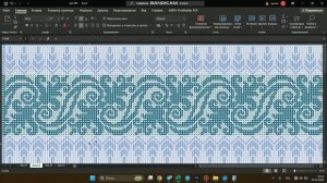 3 - Делаем схему под нужный размер и рассчитываем расход пряжи / Мозаичное вязание от А до Я