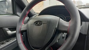 Как установить оплетку на руль приора 2