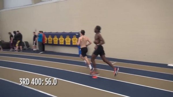Workout Wednesday Clayton Murphy 3x1K 3x400m 3x200m