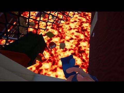THE FLOOR IS LAVA CHALLENGE | Hello Neighbor Mod смотреть онлайн
