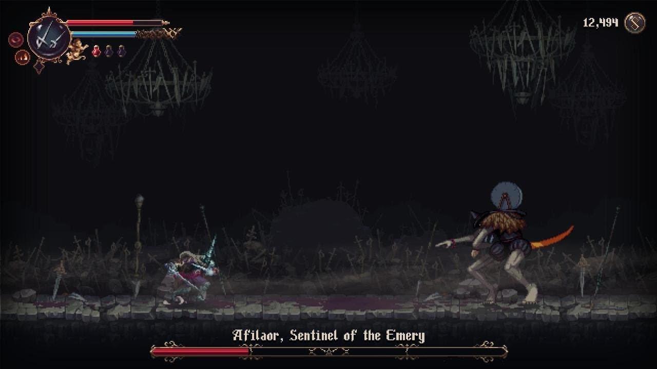 Blasphemous 2 - Afilaor, Sentinel of Emery Boss Battle смотреть онлайн