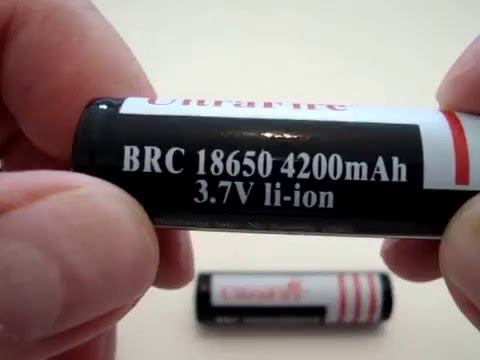 UltraFire 18650 4200mAh 3.7V Li - ion Rechargeable Battery with Protection Board - 2PCS смотреть онлайн