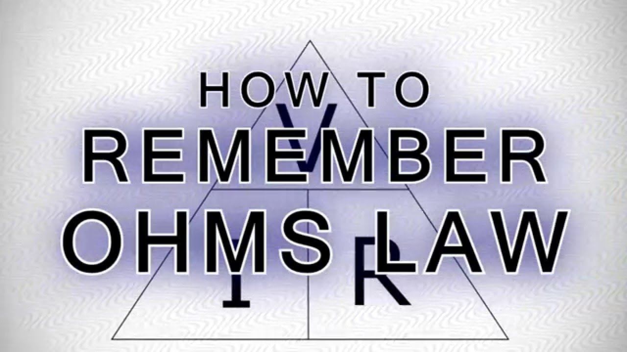 How to Remember Ohms Law смотреть онлайн