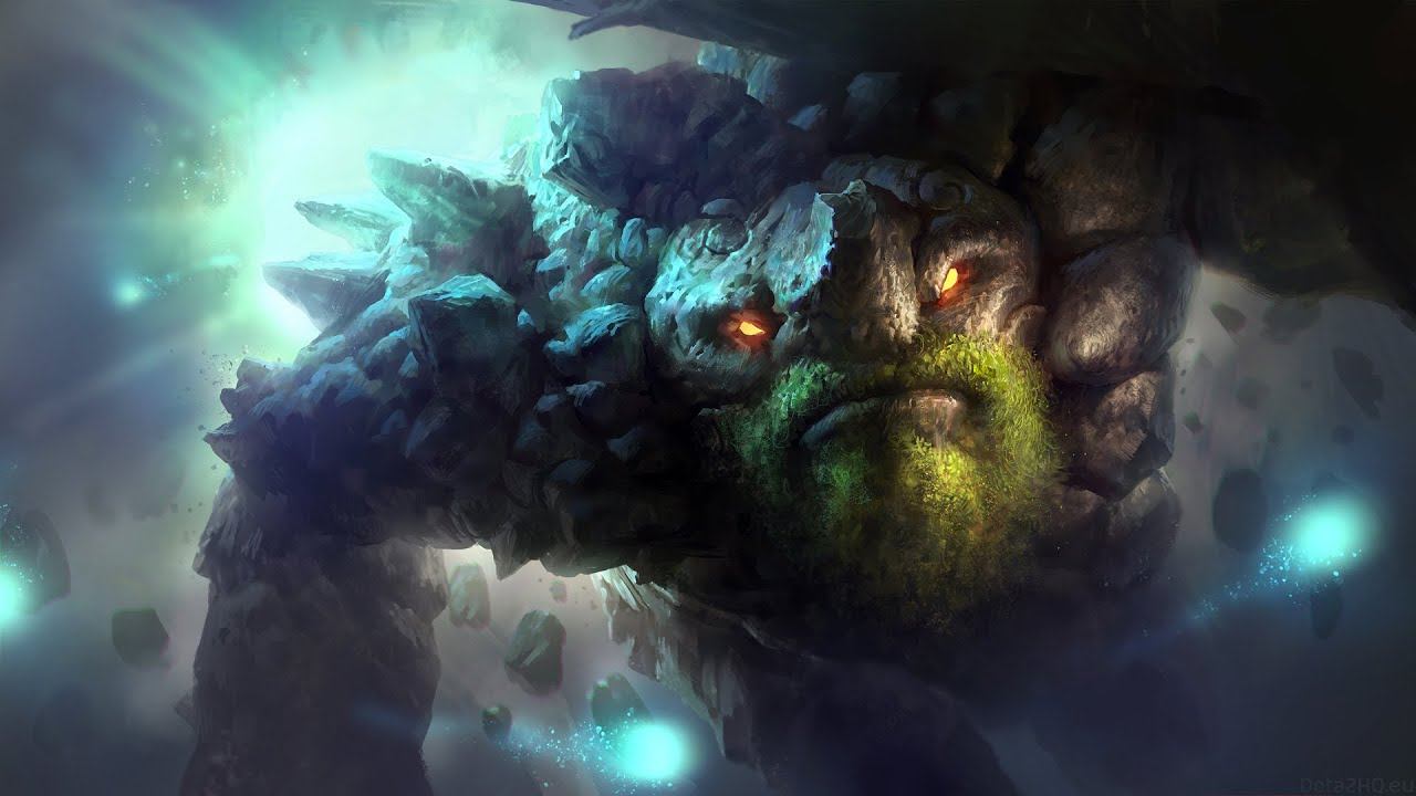 Dota Tiny Never give up смотреть онлайн
