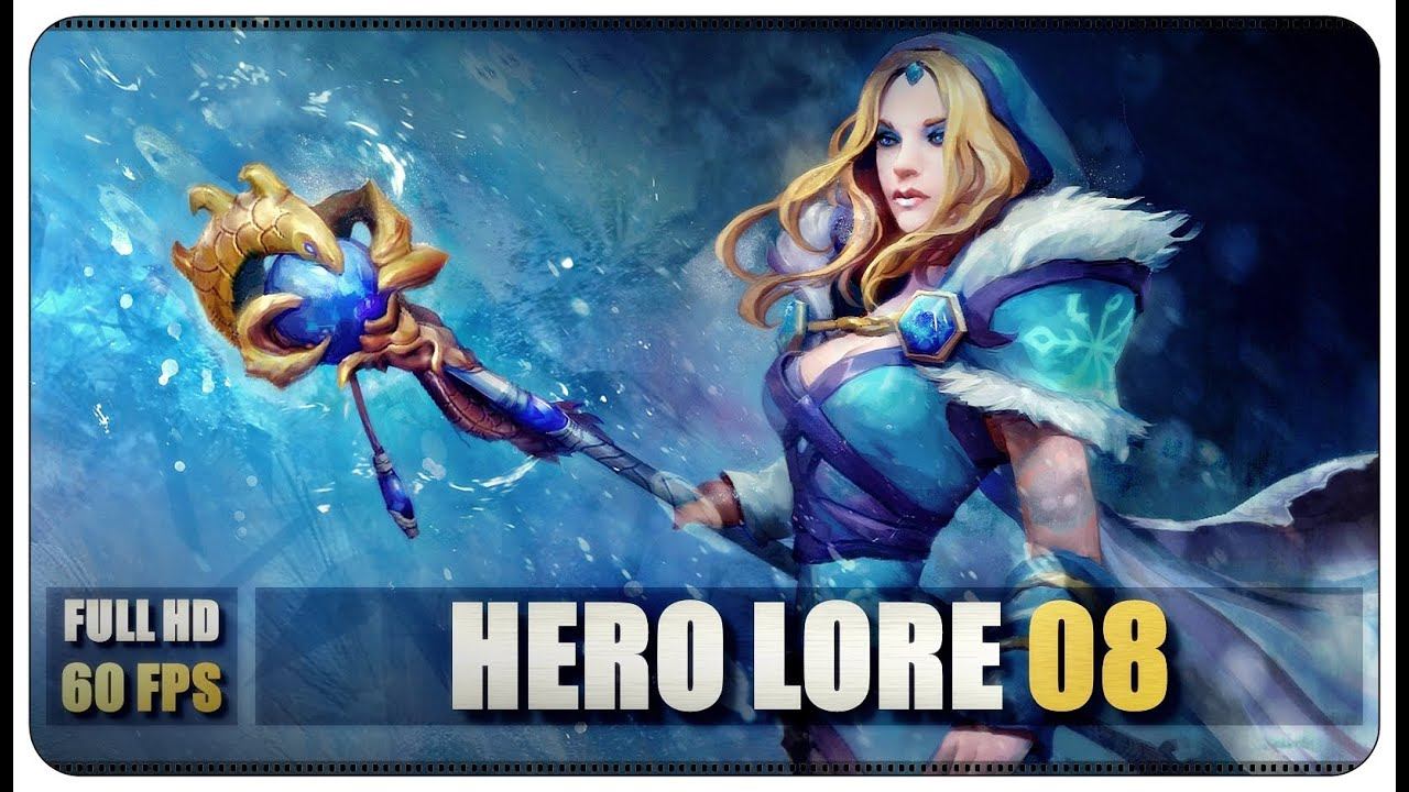 DOTA 2 - Hero Lore - Crystal Maiden смотреть онлайн