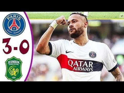 PSG vs Jeonbuk: Neymar's Double Leads to Dominant Victory смотреть онлайн