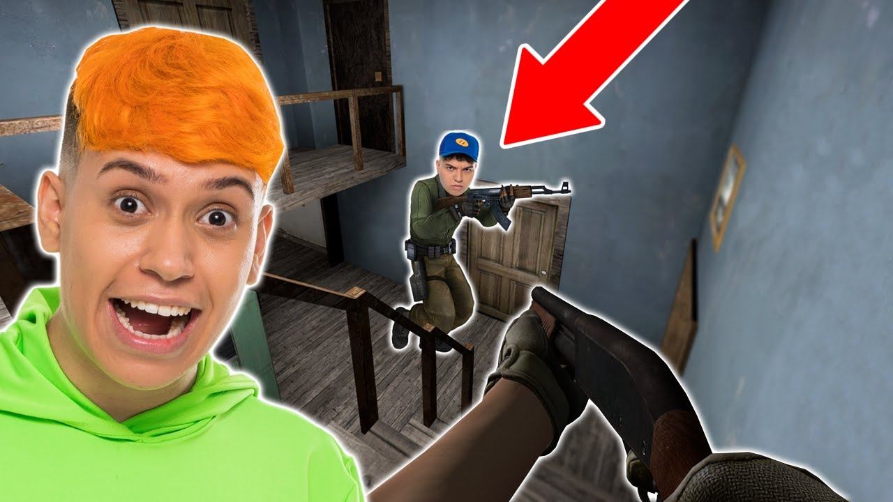 FIZEMOS UM ESCONDE-ESCONDE NA CASA DA GRANNY NO CS GO!! смотреть онлайн