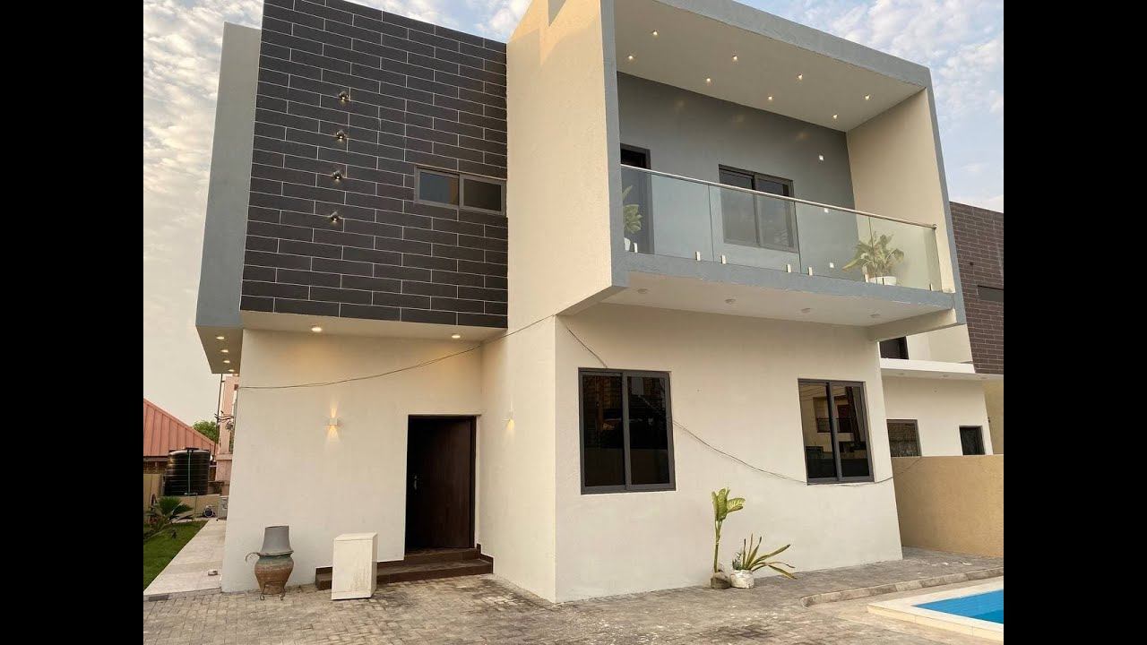Four Bedroom House With Swimming Pool For Sale At Oyarifa