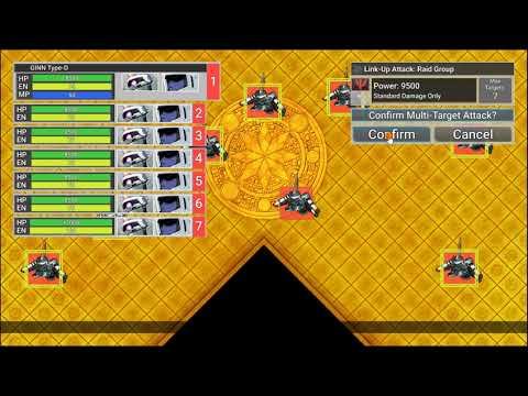 SD Gundam G Generation UX/UI Redesign Mockup - Linkup Attack Sequence смотреть онлайн