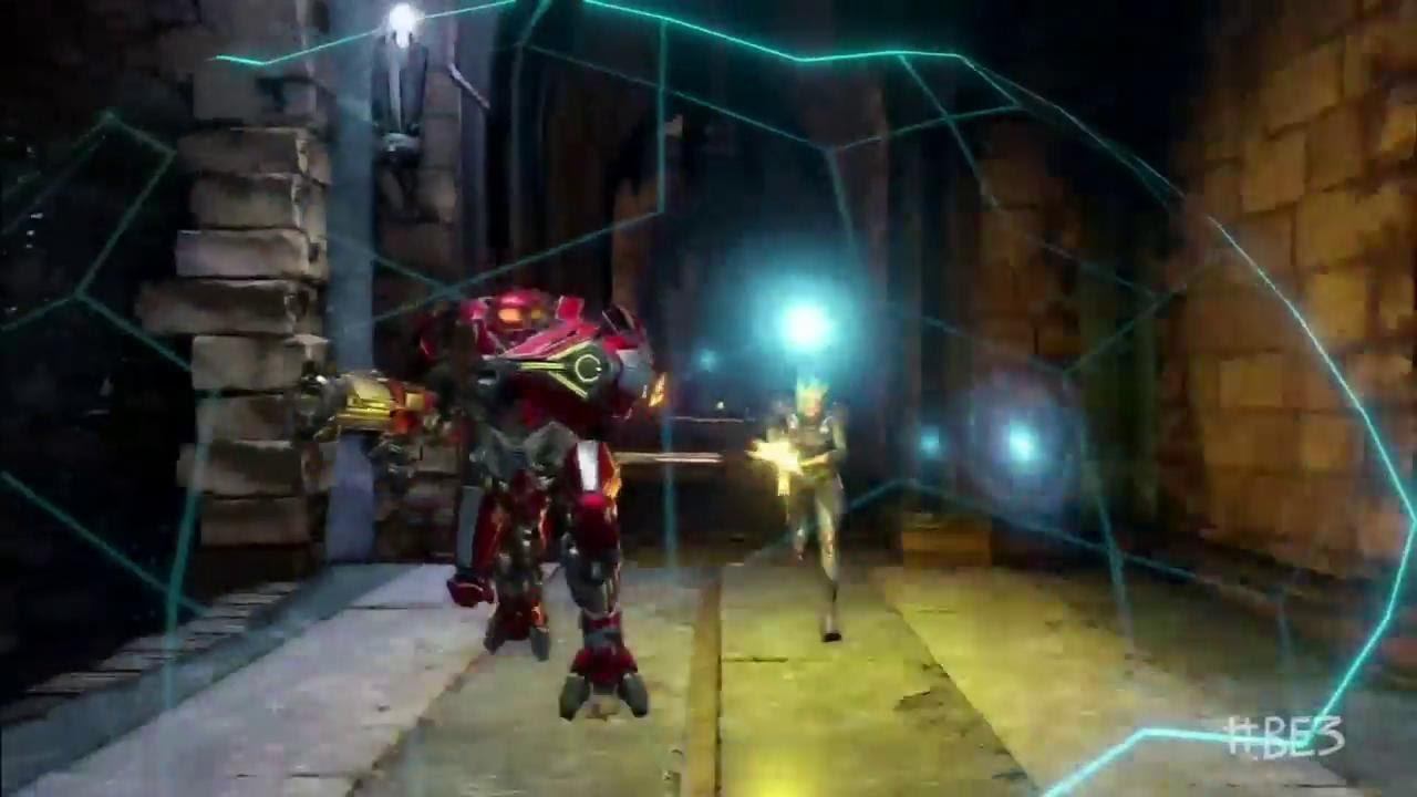 Quake Champions Exclusive Lock Box Gameplay Interview - IGN Live: E3 2017 смотреть онлайн